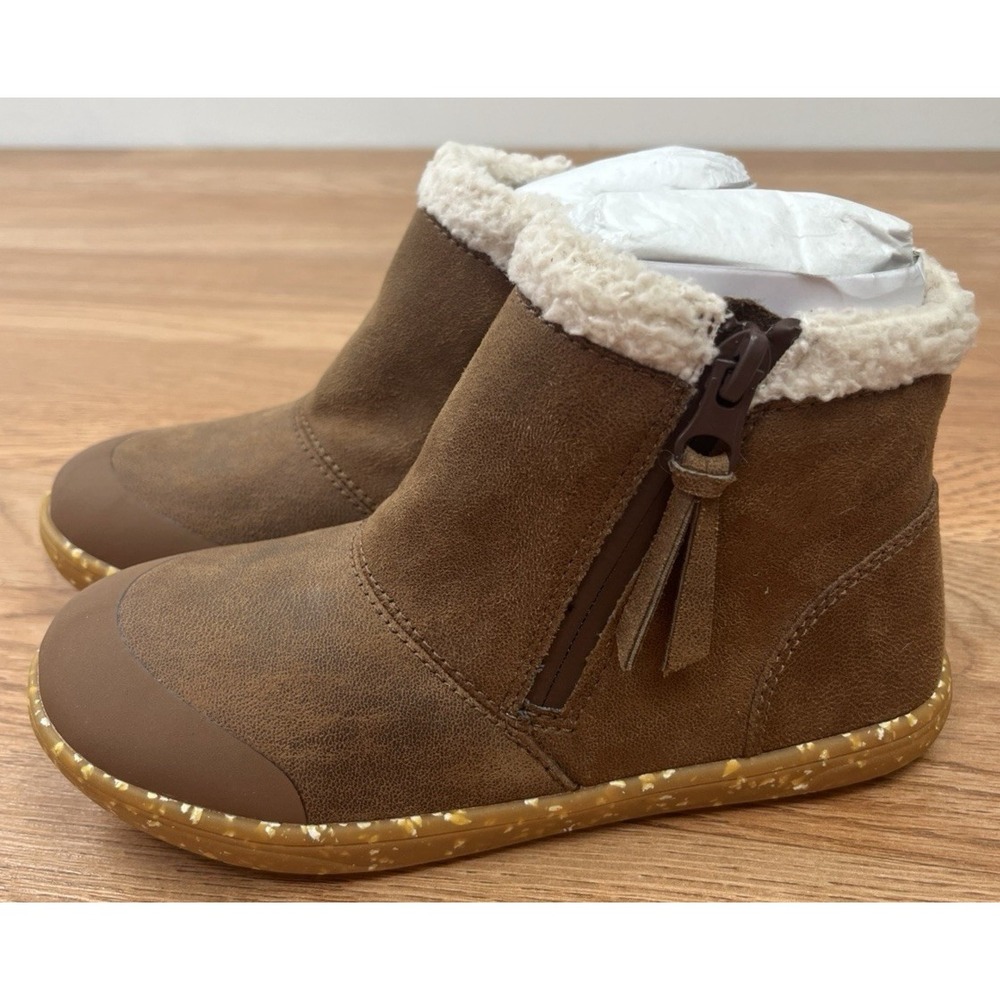 Livie & Luca Rook Ankle Boots Waterproof Brown Unisex Toddler Size 13 NEW